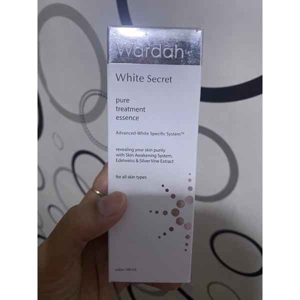 wardah white secret essence