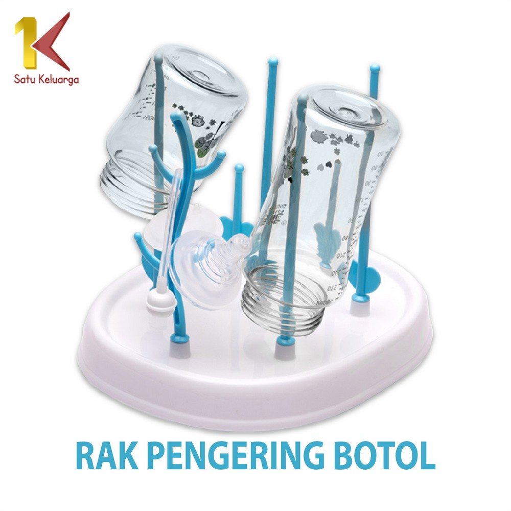 Satu keluarga Rak Botol Susu Bayi C52 Rak Pengering Botol Dot Baby Bottle Drying Rack / Perlengkapan