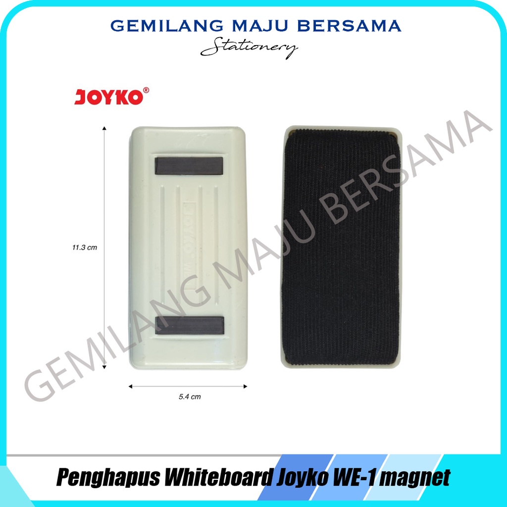 

Penghapus Whiteboard / Penghapus Papan Tulis Joyko WE - 1 ( Magnet )