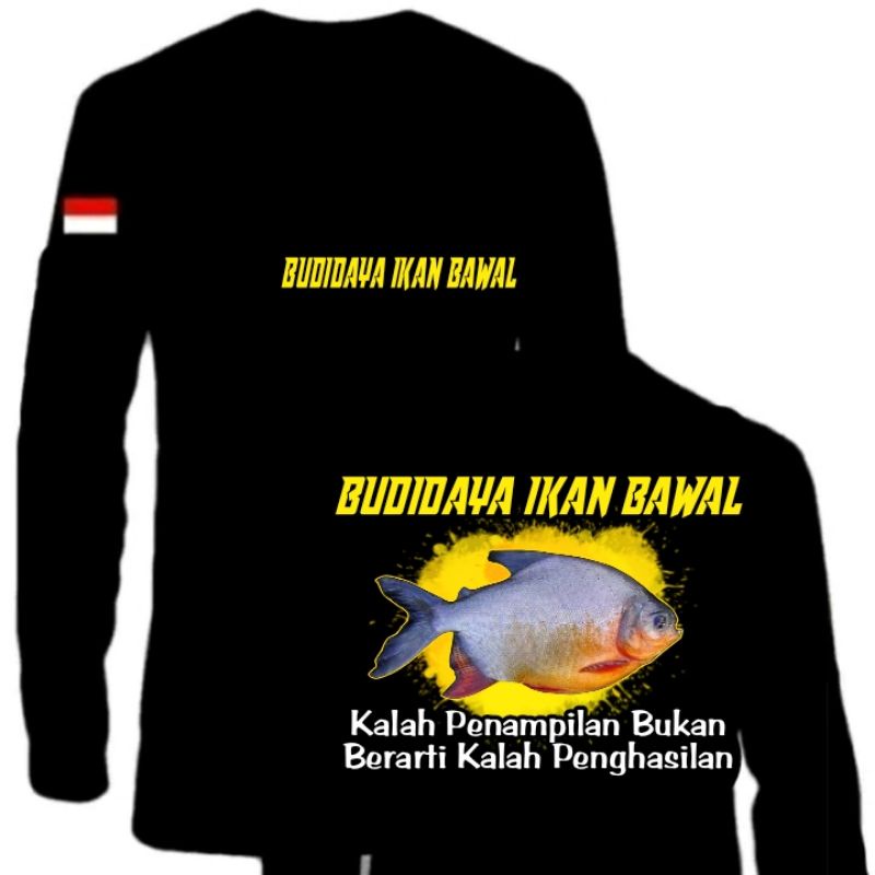KAOS BUDIDAYA IKAN BAWAL BAHAN ADEM