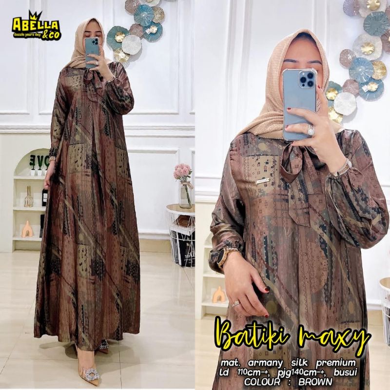 Jual Batiki Maxy By Abela Ori Shopee Indonesia