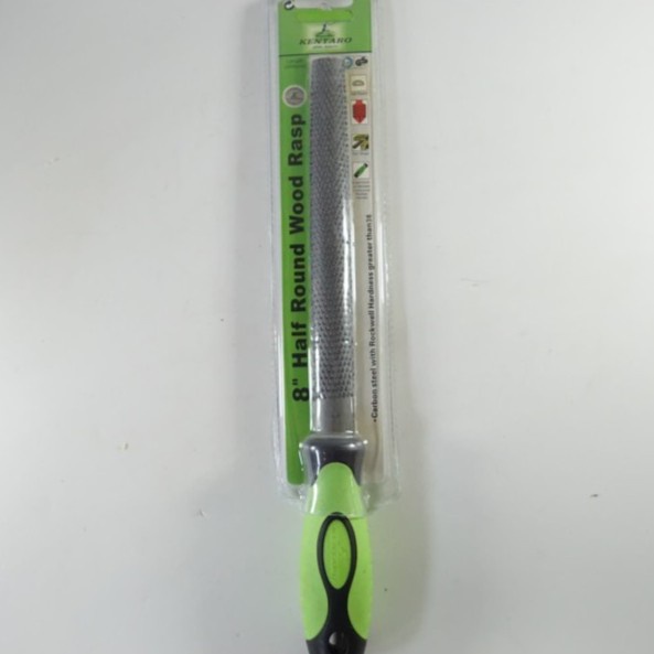 KENTARO KIKIR KAYU SETENGAH BULAT 8" PAHAT HALF ROUND WOOD RASP 8 INCH