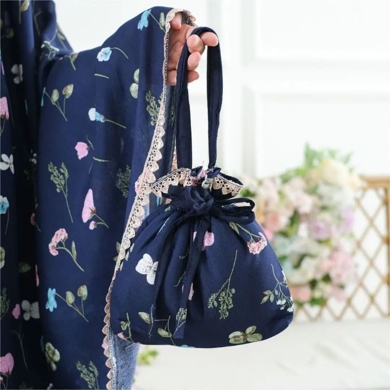 MUKENA 3 IN 1 DEWASA NAVY MUKENA HESTI MUKENA TASIKMALAYA