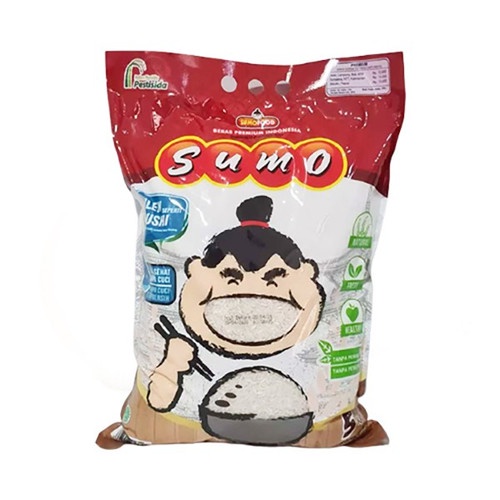BERAS SUMO Premium 5 Kg | Beras pulen seperti sushi