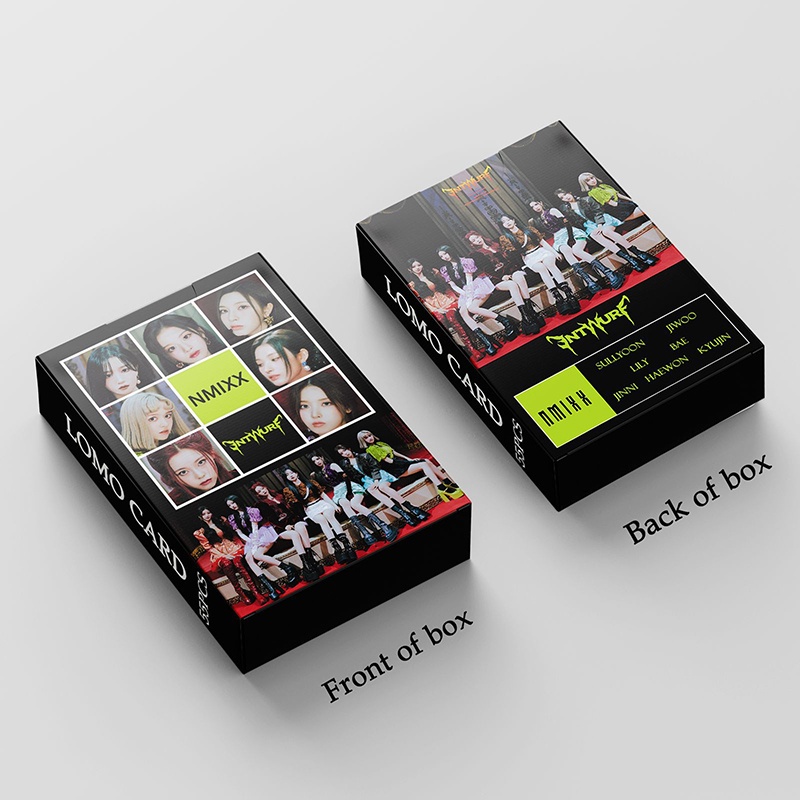 55pcs / box Kartu Foto Nmixxx ENTWURF MIXXPEDIA: PICK LA AD MARE Album