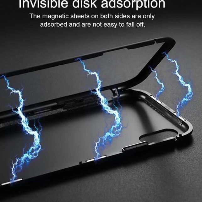 Case iPhone XS MAX case iphone xs max magnetic 2in1 backglass