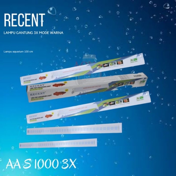 lampu led aquarium aquascape recent AA S1000 3KALI GANTI MODE