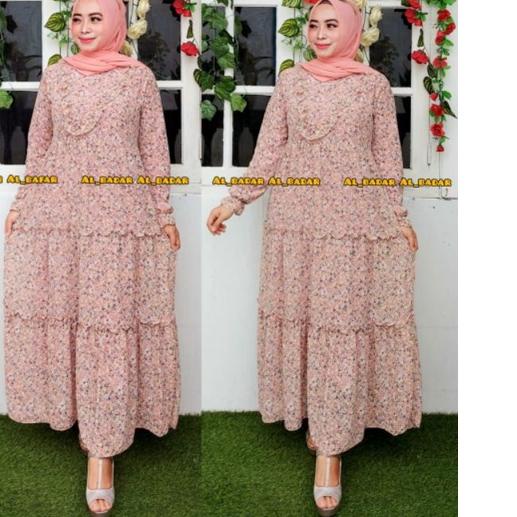 [BISA ]GAMIS CERUTY BABYDOLL MOTIF BUNGA REMPEL V DADA, DRESS CERUTY BABYDOLL MODEL TERBARU, GAMIS C