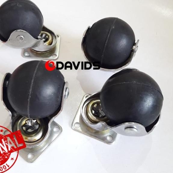 RODA ETALASE CASTER BULAT KARET 2" (5CM) SKK/ RODA SKK TURBO TG50