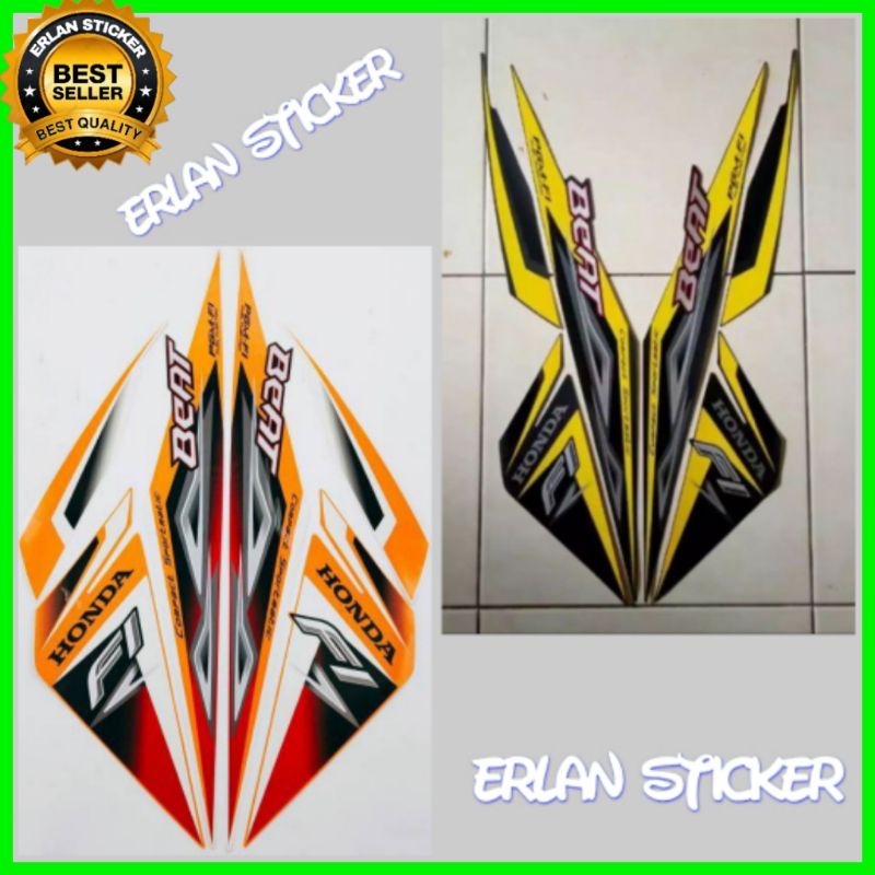 STIKER STRIPING FULL BODY MOTOR HONDA BEAT 2014