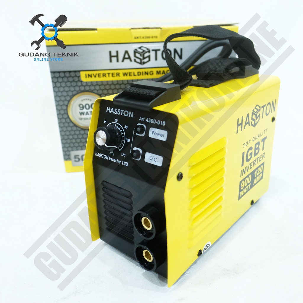 Mesin Las Inverter 120A 4300-010 HASSTON PROHEX  / Travo Las Trafo Mesin Las Listrik 120A 4300 010 HASSTON