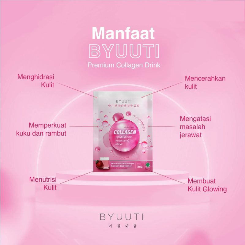 K-EAUTY Premium Collagen Drink | Keauty Keuti Kyuuti | Minuman Colagen Mencerahkan Menyehatkan Menyegarkan Kulit Badan