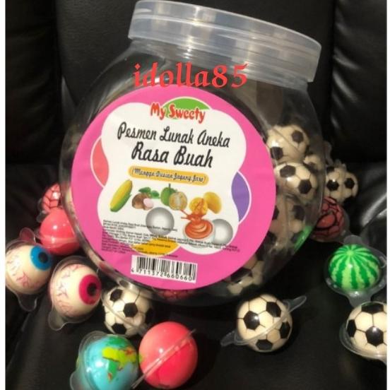 

TERMURAH PERMEN BOLA MY SWEETY / MY SWEETY PERMEN LUNAK ANEKA BUAH /PERMEN LUNAK/PERMEN VIRAL/PERMEN MILO/PERMEN YUPI/PERMEN JADUL/PERMEN KARET