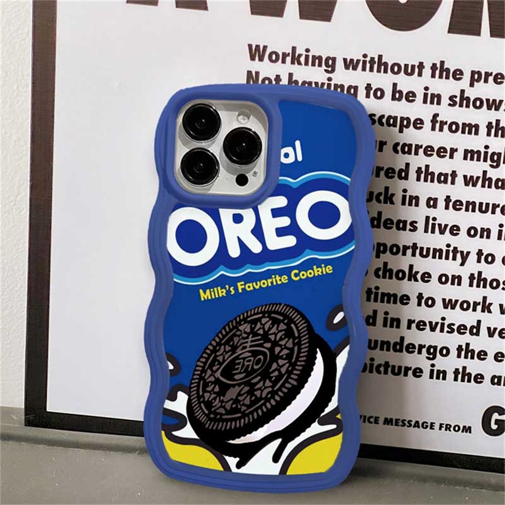 Soft Case Bahan TPU Desain Cookies Untuk VIVO Y16 Y35 Y22 Y15s Y15A Y21 Y33s Y20 Y21A Y12 Y12s Y15 V21e Y91C Y30 Y11 Y12i Y50