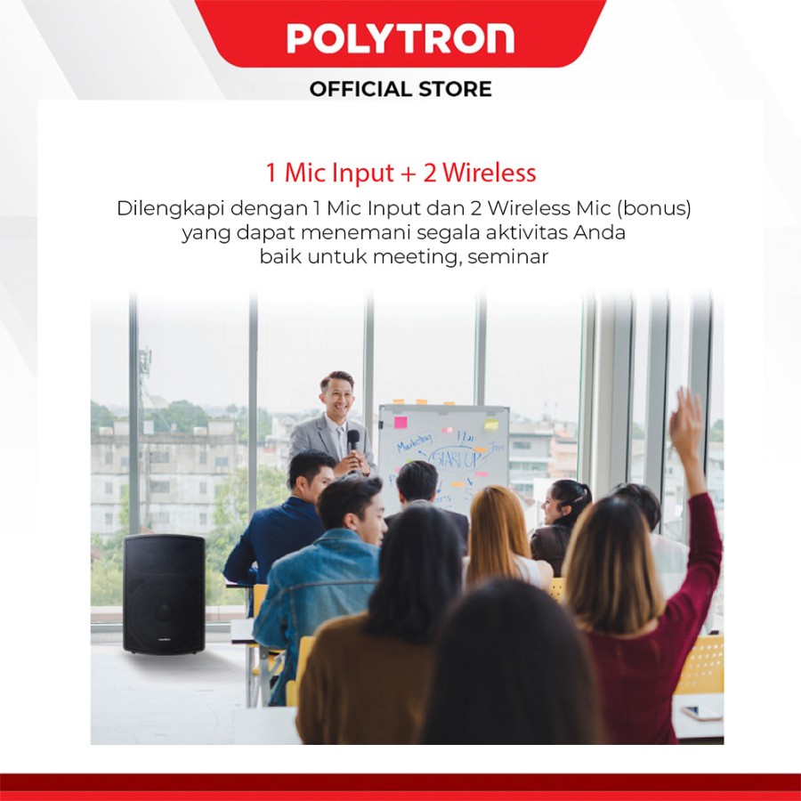 POLYTRON PAS PRO12F3 Professional Active Speaker