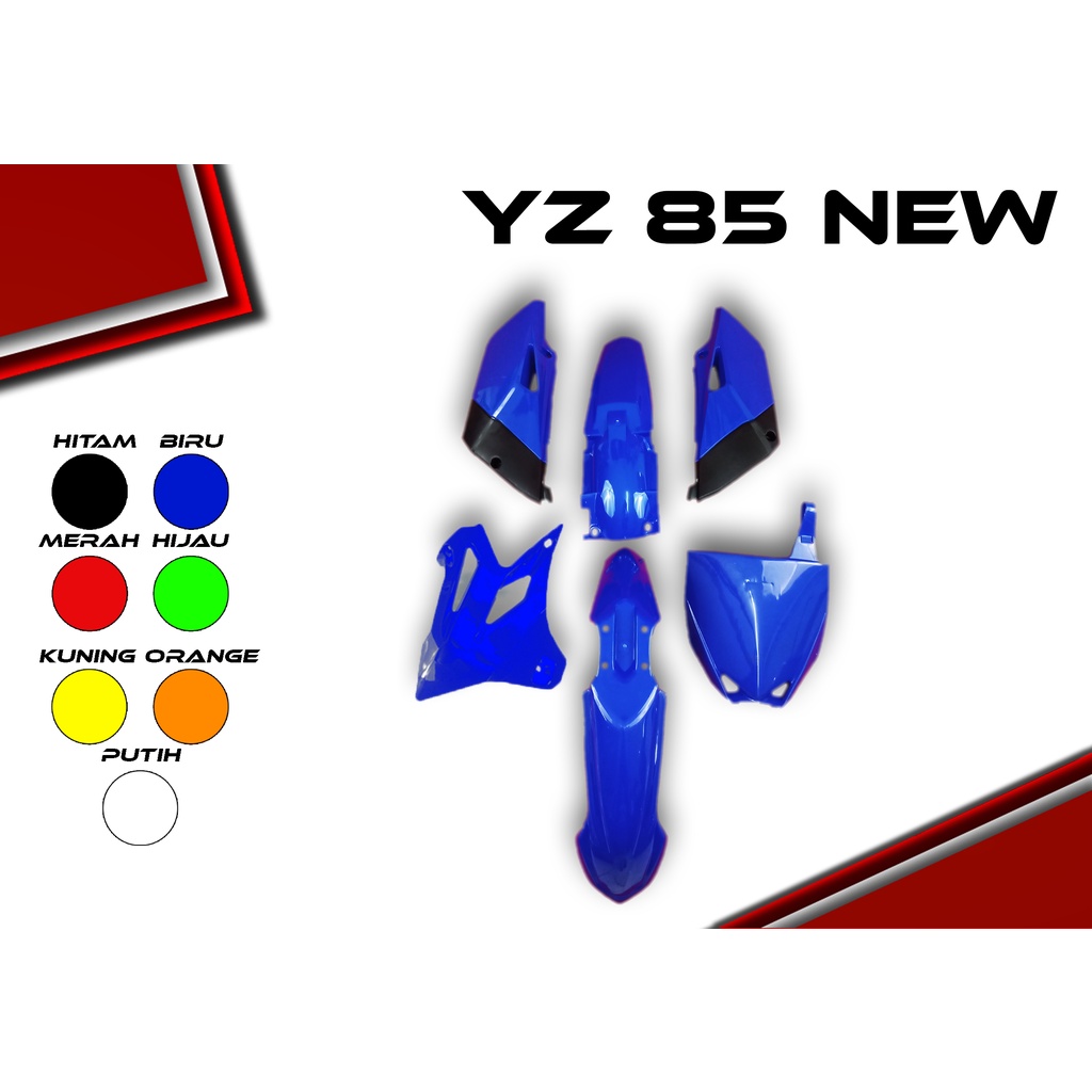 BODY KIT ONLY BERBAGAI MOTOR KLX 150/ KLX 150 BF/ KLX 230/CRF 150/CRF 450/ YZ85 NEW 2016 / YZ 85 OLD