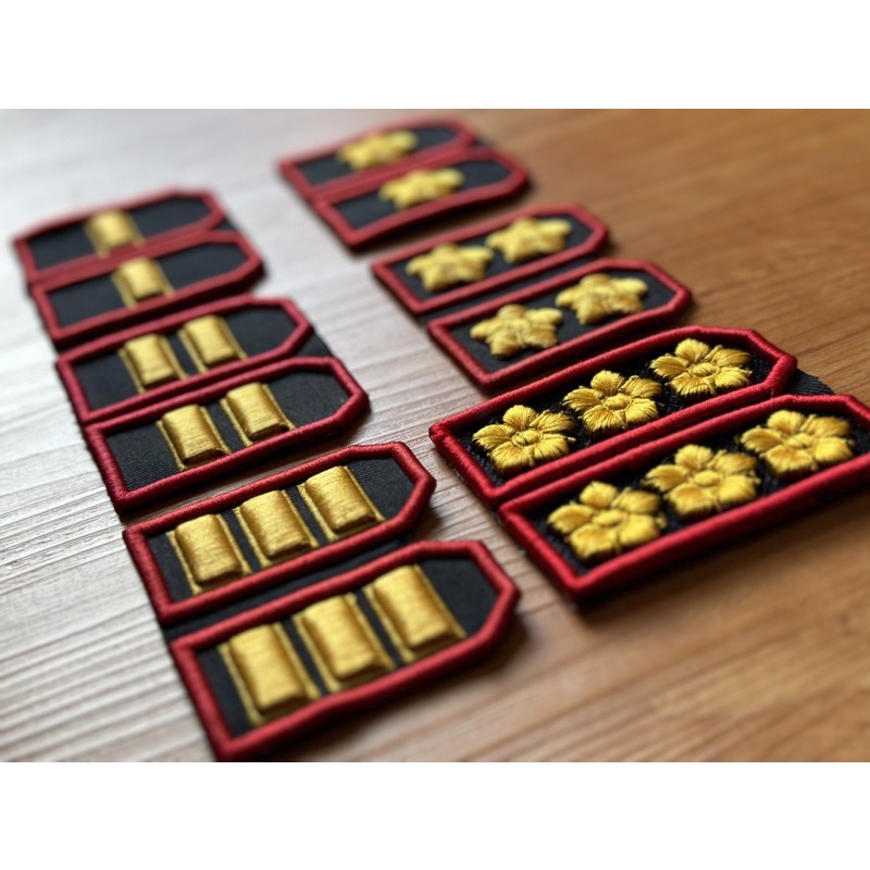 pangkat pdl polri timbul pama & pamen lis merah