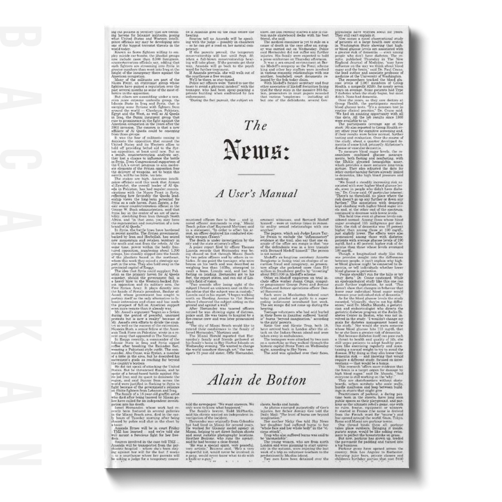 

The News - A User's Manual - Alain de Botton