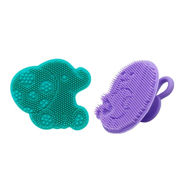 Marcus &amp; Marcus Silicone Baby Bath &amp; Massage Brush - Sikat Mandi Badan Kerak Kepala Anak Silikon Halus