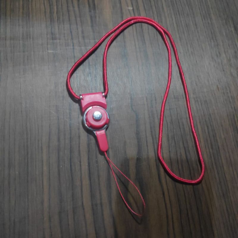 Tali Gantungan HP Universal Warna Merah