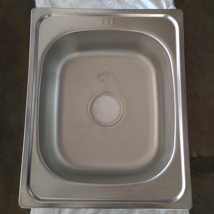 Bak Cuci Piring Kitchen Sink 1 Lubang Stainless