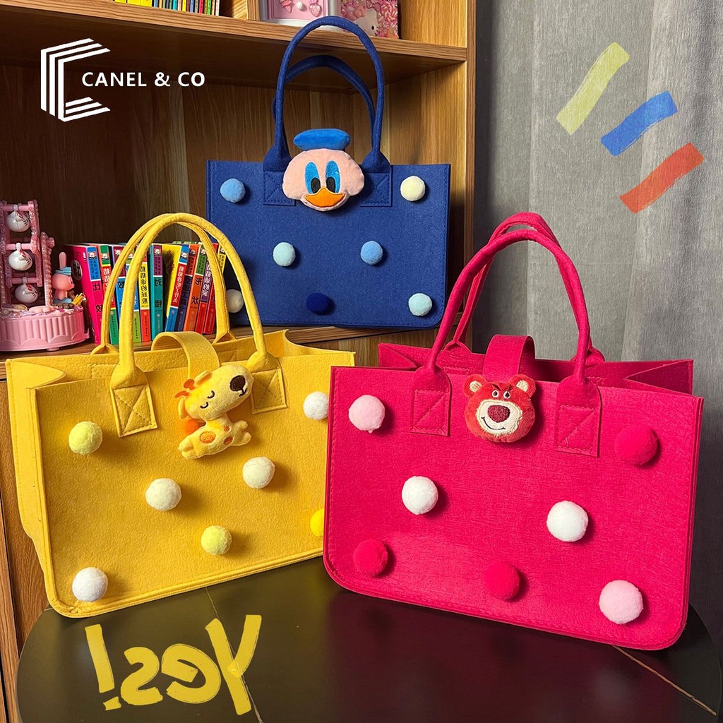 CANEL &amp; CO Joyi Bag Tas Wanita Lucu / Tote Bag Tas Jinjing Wanita / Tas Anak Perempuan Luch Box Tas Ulang Tahun Hampers