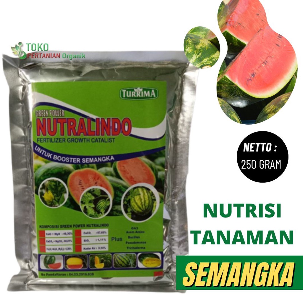 Pupuk booster NUTRALINDO semangka ungu, Booster Pupuk organik semangka kuning, NUTRALINDO Pupuk sema