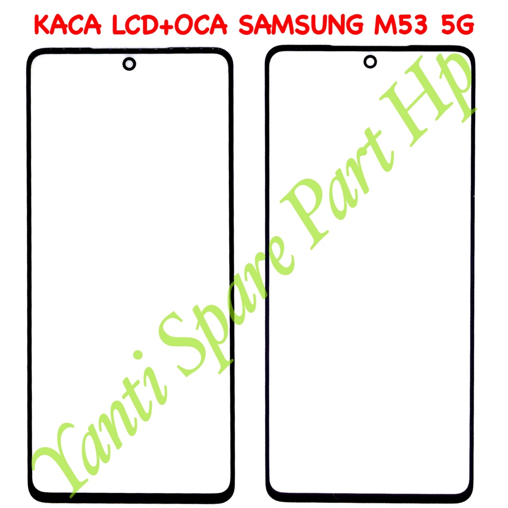 Kaca Lcd Plus Oca Samsung M53 5G Original Terlaris New