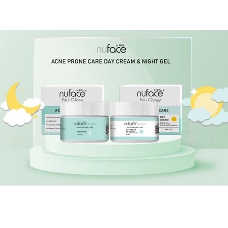 Nuface Nu Glow Acne Prone Care DAY/NIGHT