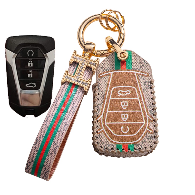 Case Kunci Remote Mobil Bahan Kulit Untuk Isuzu d-max mux 2020 d-max 1.9 d-max 3.0