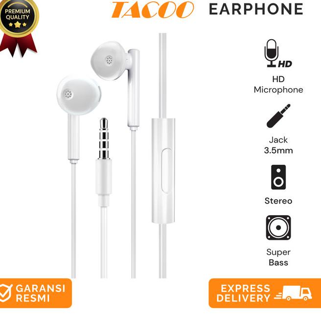 TACOO Earphone/Headset in Ear Handsfree SKY10 Hi-Fi Stereo Sound