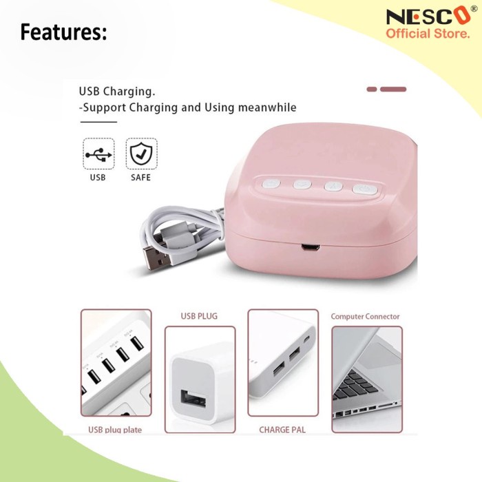 NESCO BREAST PUMP - POMPA ASI (MANUAL &amp; ELECTRIC)