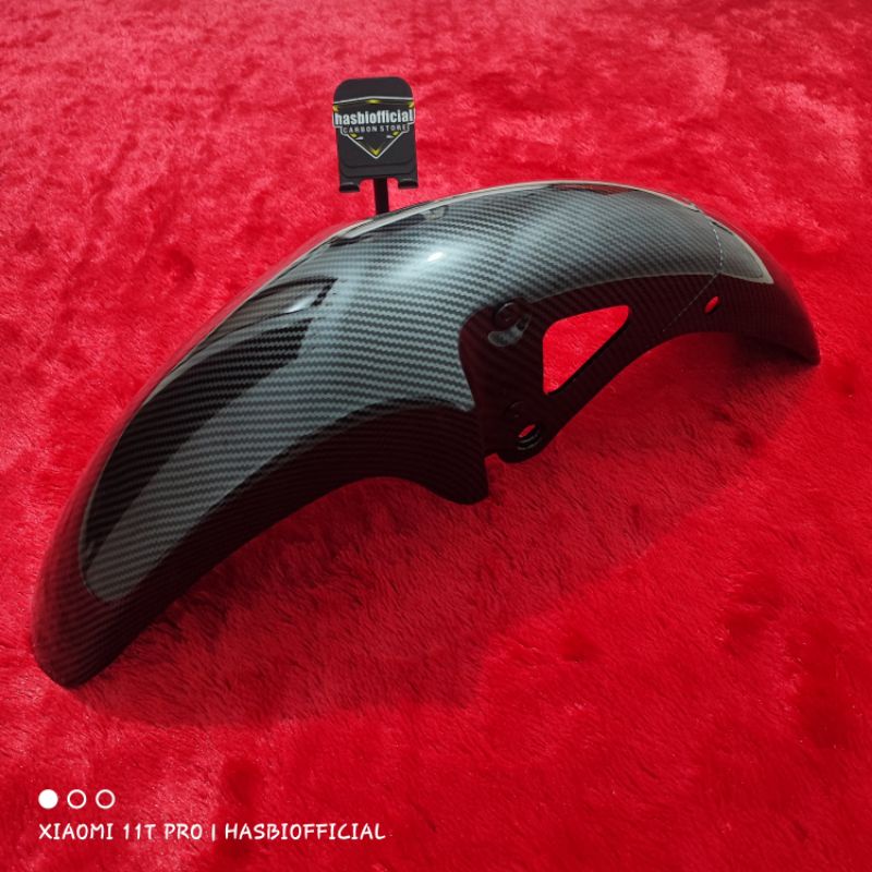 SPAKBOR DEPAN RX KING FULL CARBON