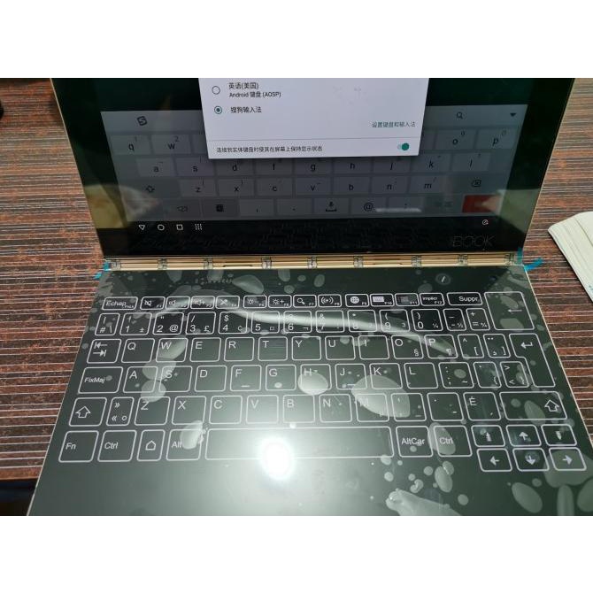 100% English Keyboard 10.1" Lenovo Yoga Book Yb1-X90L Yb1-X90F Yb1-X91