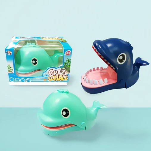 Mainan Anak Ikan Paus Gigit Jari