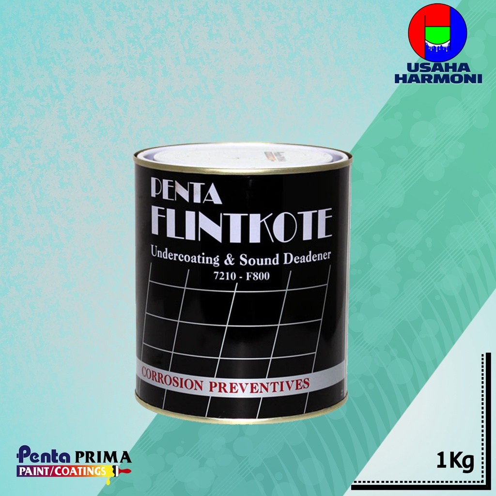Cat Anti Karat Kolong Mobil Flintkote | Ukuran : 1 L