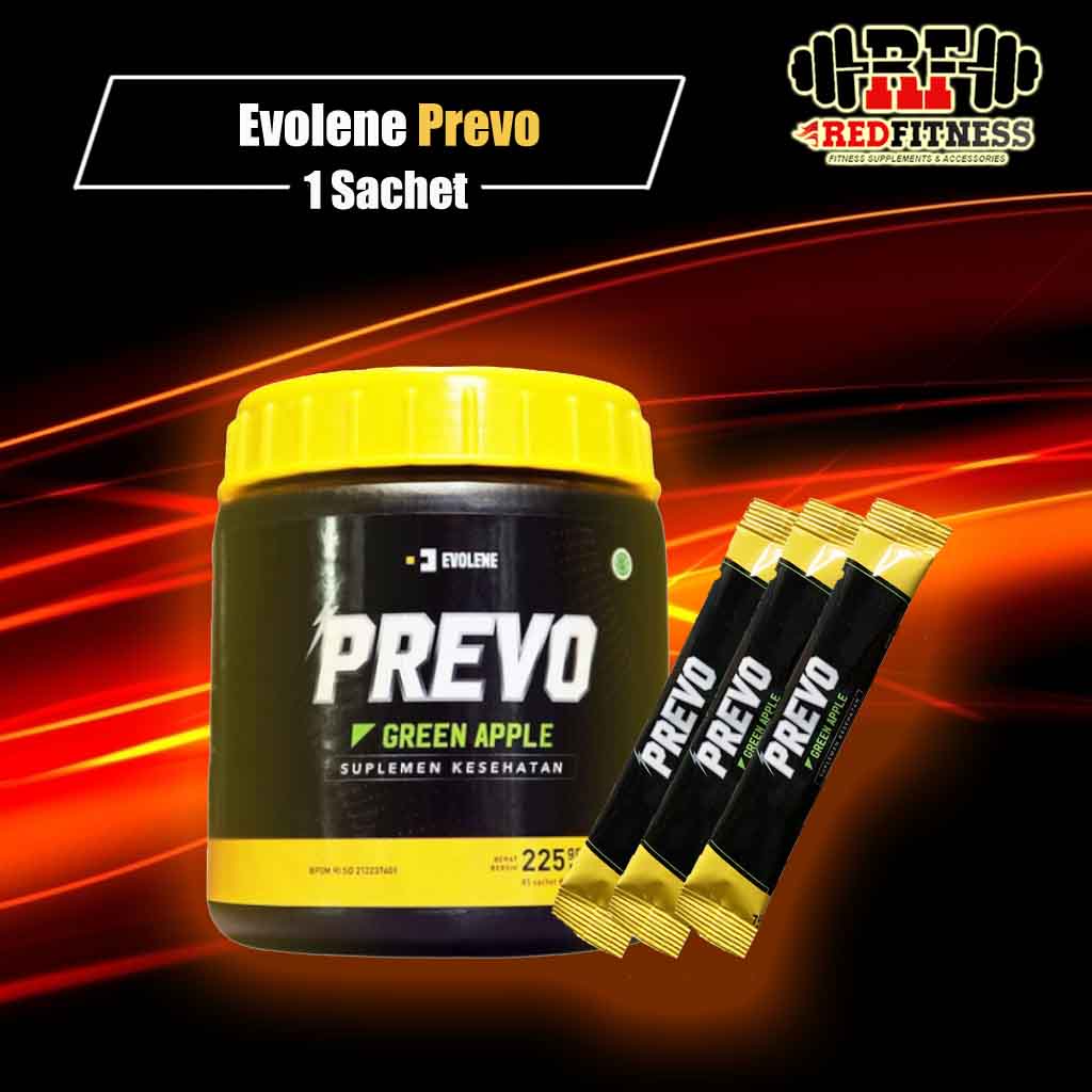 Evolene PREVO Pre Workout 1 Sachet / Serving HALAL BPOM Eceran