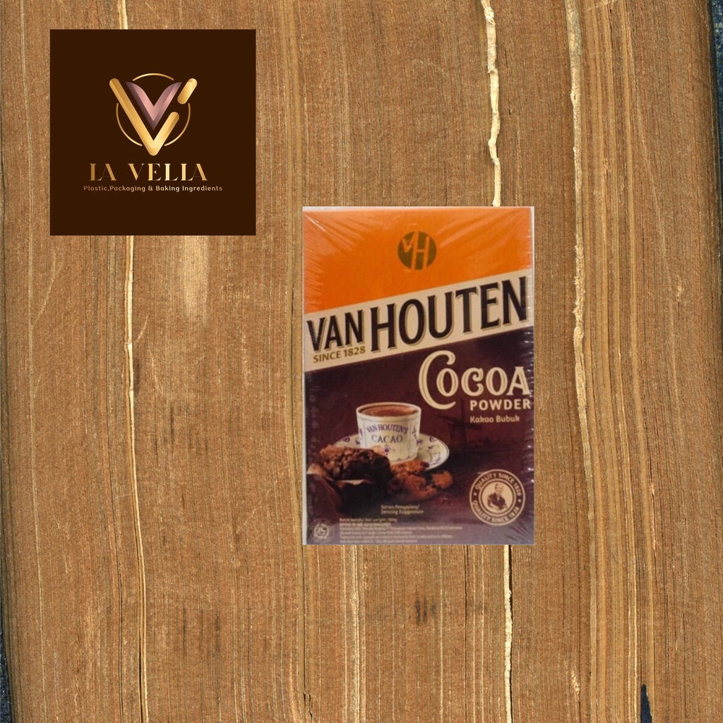 

COKLAT BUBUK VAN HOUTEN 165 GR / COCOA POWDER / KAKAO COKELAT