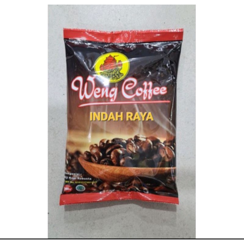

kopi bubuk weng coffee legendaris Siantan - Pontianak 200gram