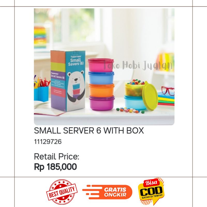 Tempat Makan Bayi Wadah MPASI Kotak Makan Bayi Small Server Tupperware