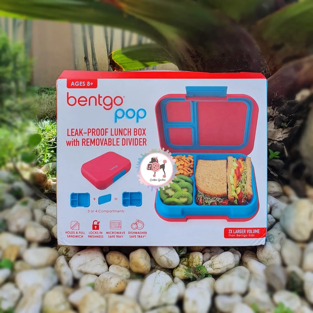 Bentgo Pop Lunch Box - Red Turquoise