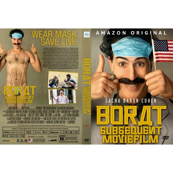 DVD Borat Subsequent Moviefilm (2020)