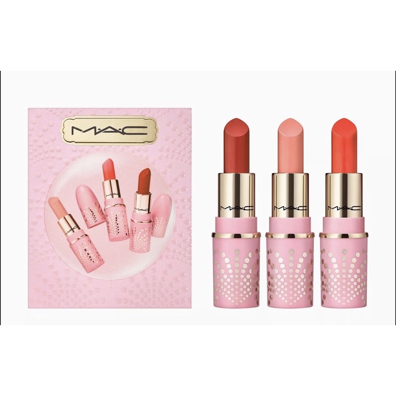 Mac Holiday Kits Taste of Bubbly Mini lipstick isi 3