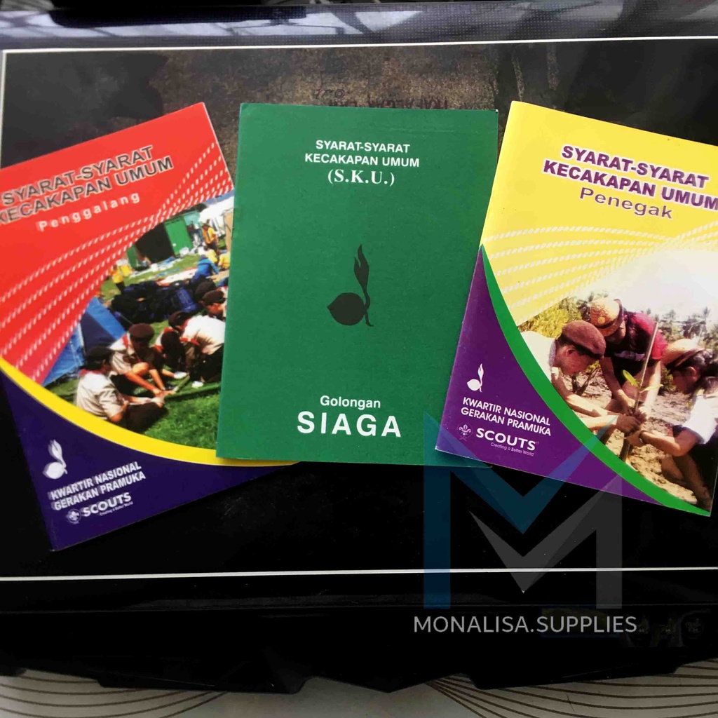 

BUKU SKU PRAMUKA / SYARAT UMUM KECAKAPAN PRAMUKA ECERAN PER 1 PCS