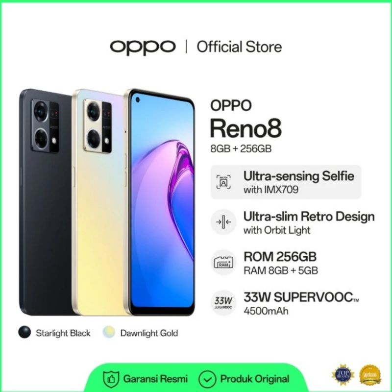 OPPO RENO 8 RAM 8/256GB