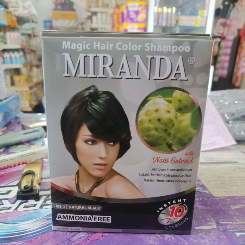 Miranda magic hair colour shampoo