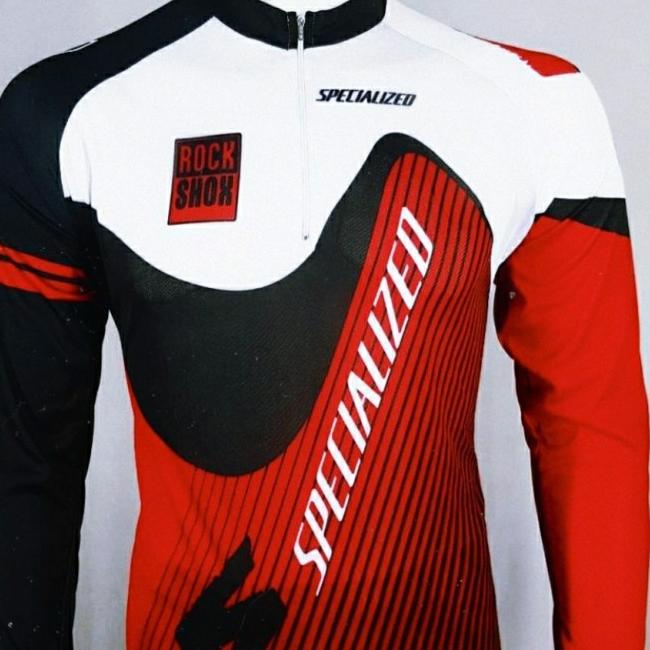 Jersey sepeda gowes/baju sepeda gowes/pakaian sepeda/sepeda lipat/RB - L/S spz mrh 01, S