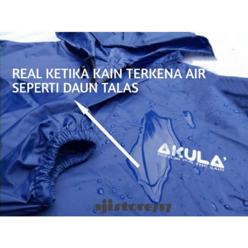 RAINCOAT !! JAS HUJAN MANTOL Pria dan Wanita By AKULA Bahan PVC 0,25
