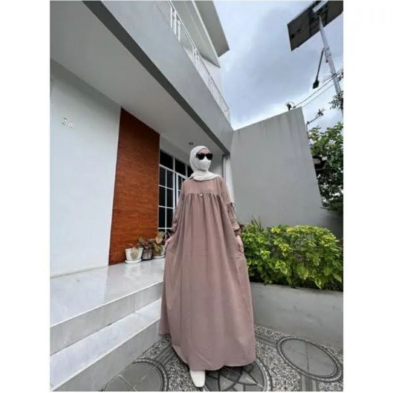 Gamis Crinkle Airflow Luna Dress