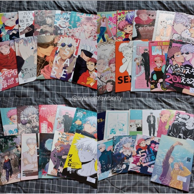 Jual READY Doujinshi Manga Jujutsu Kaisen Gojo Satoru Itadori Yuuji ...